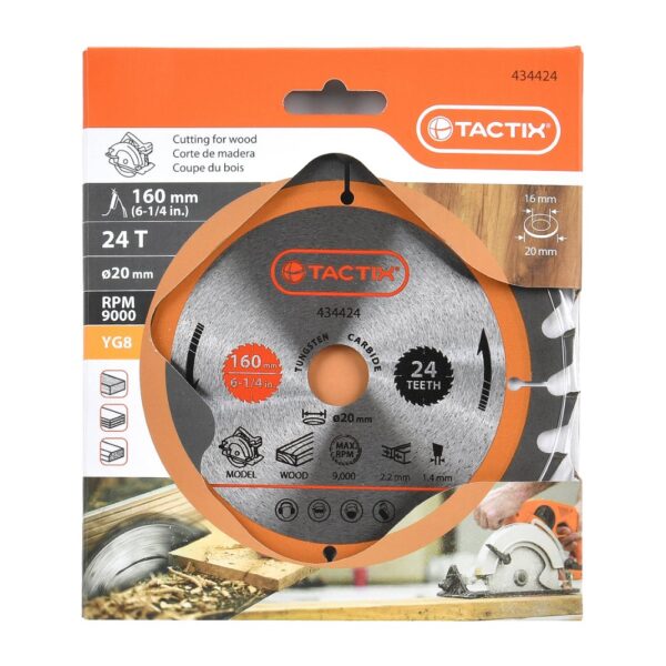 Circular Saw Blade for Wood 24 Tooth