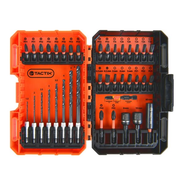 Impact Bit Set 37 Piece inc drills Pro Grade