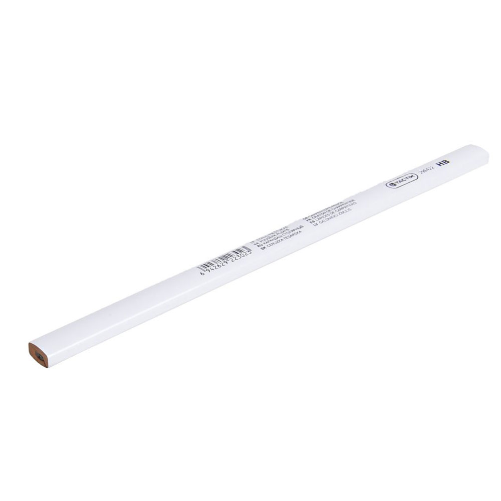 240mm Carpenters Pencil (White)