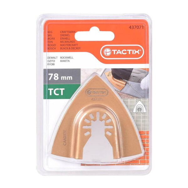 TACTIX MULTI SAW BLADE DELTA CARBIDE 78mm